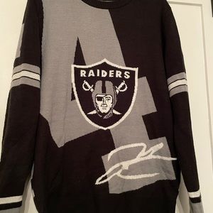 Raiders Derrick Carr 4 Sweater